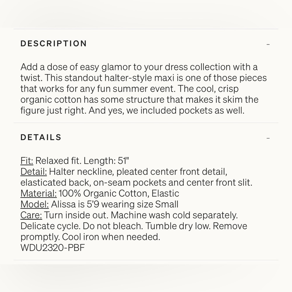 Faherty Blue Orange Bay Twist Halter Dress in Paradise Blossom Floral- Size M - Picture 9 of 10